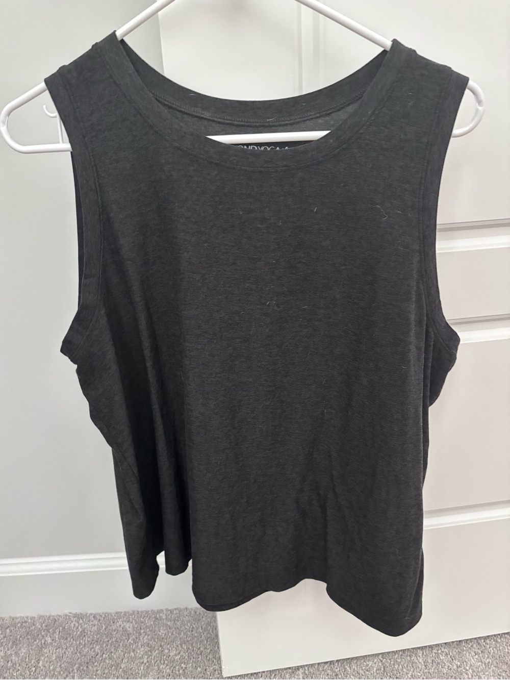 Beyond Yoga Black Sleeveless Tank Top